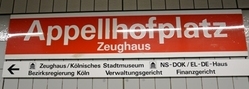 Haltestelle Appellhofplatz Zeughaus